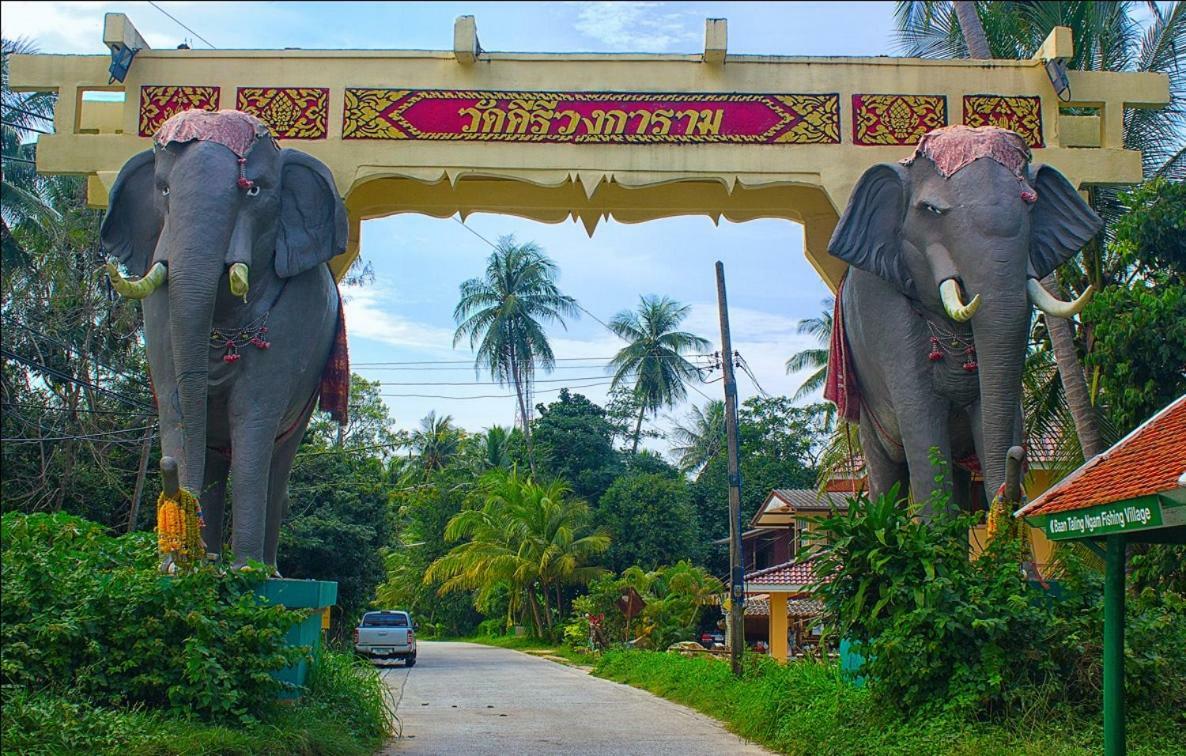 Samui Hills Hotel Taling Ngam Beach Buitenkant foto